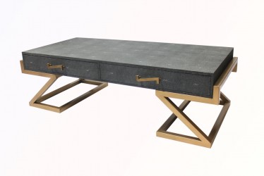 Maria shagreen coffee table