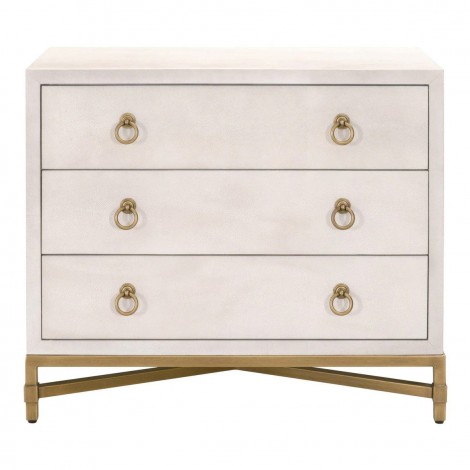 Cabinet Bọc Da Cá Đuối Faux Shagreen