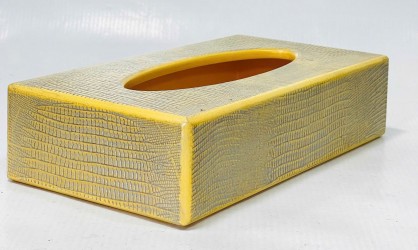 Hộp Khăn Giấy Faux Lizard
