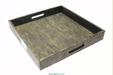 Snake skin tray