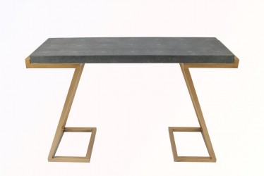 Maria shagreen console table