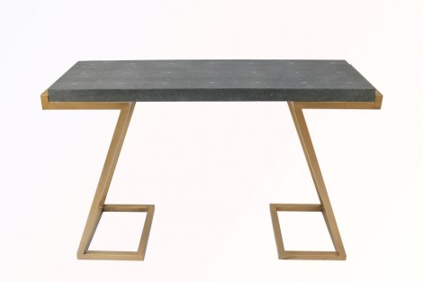 Maria shagreen console table