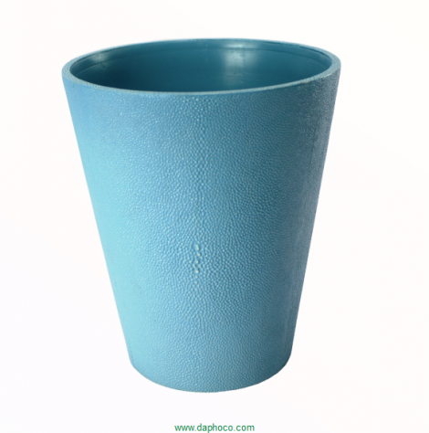 Thùng rác văn phòng phủ da cá đuối